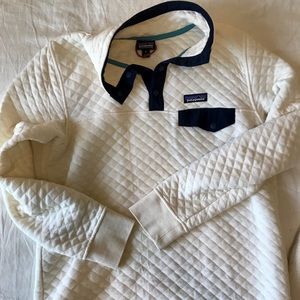 Quilted Patagonia pullover, worn twice